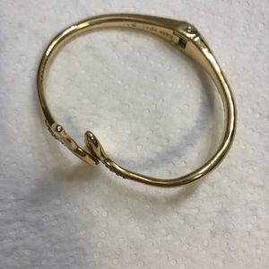 Kate spade mermaid gold bracelet